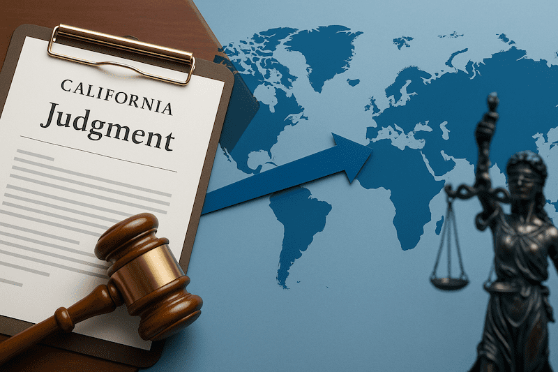 Enforcing California Court Judgments Internationally