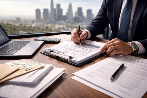 los angeles business contract nonpayment dispute